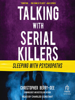 cover image of Talking with Serial Killers